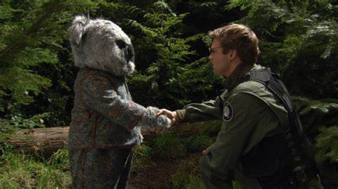 Stargate's Daniel Jackson with a Furling