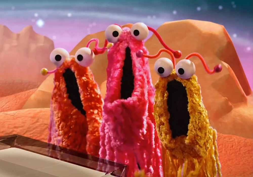 The Martians from Sesame Street